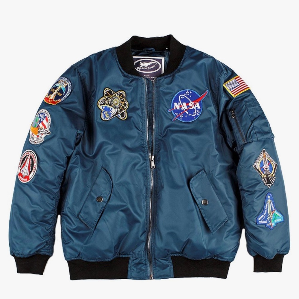 NASA Space Shuttle 8 Bomber Jacket